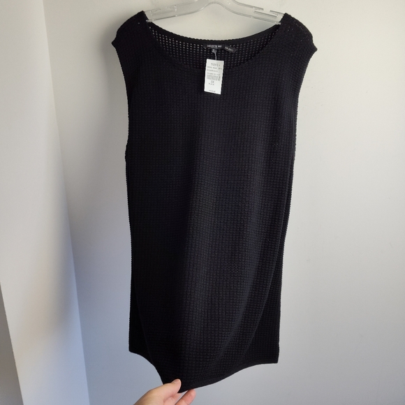 NWT Lafayette 148 Sleeveless Sweater Black Pullover textured vest new plus 3X - Picture 6 of 13